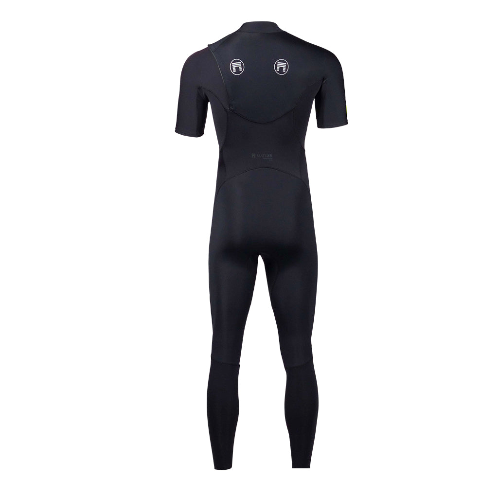 APOLLO OCENA 2MM SHORT SLEEVE FULL CHEST ZIP