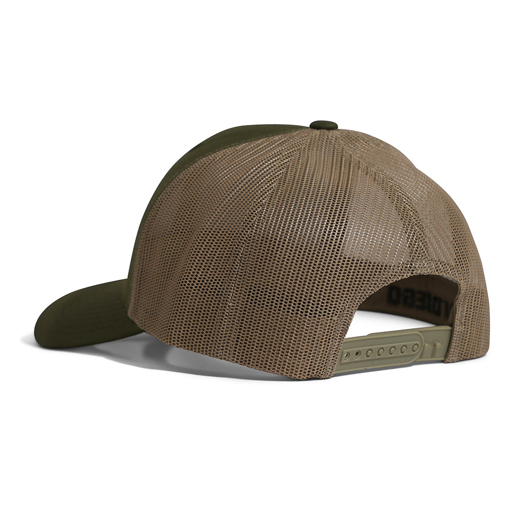 TRUCKER HAT (SAN DIEGO) SNAPBACK GREEN