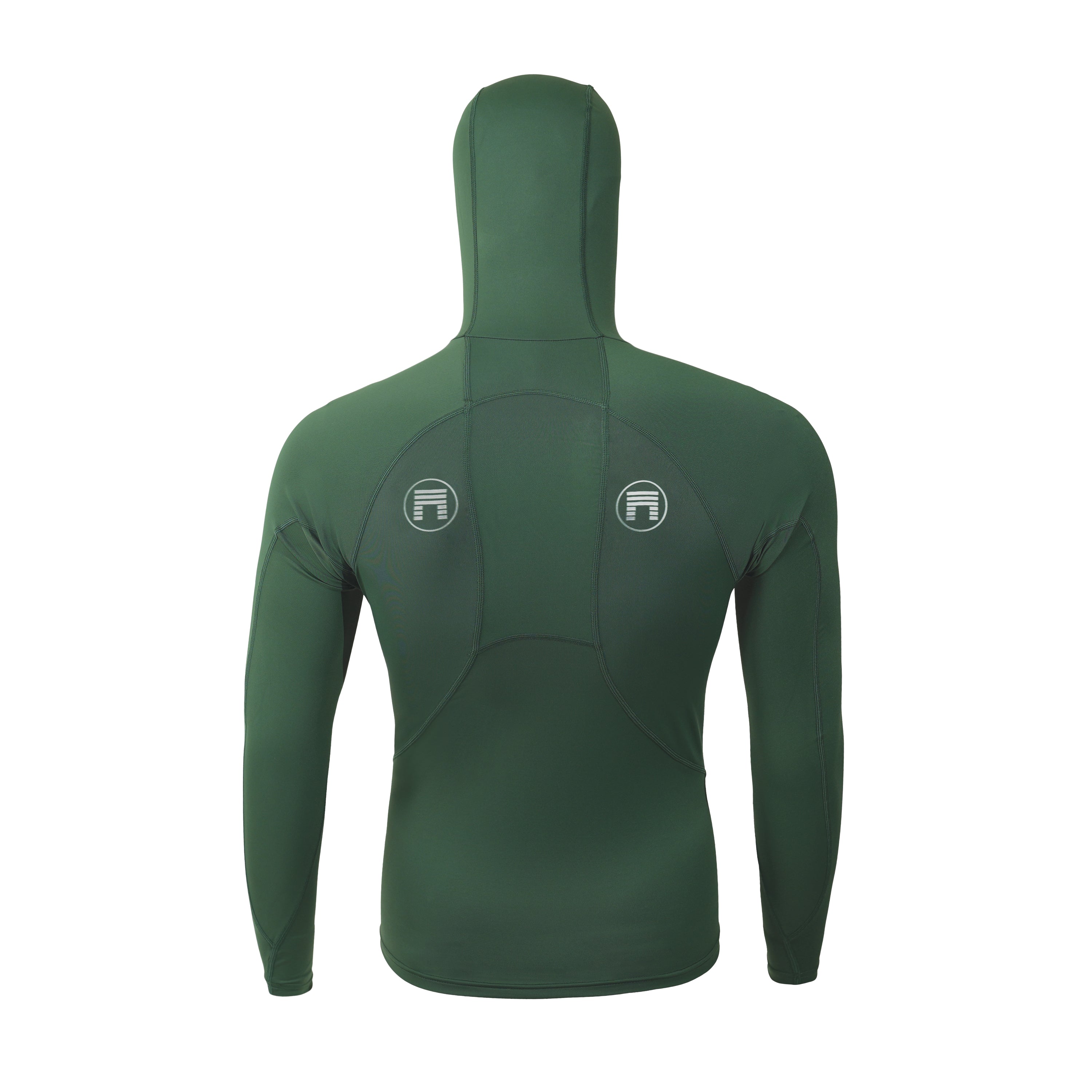 PHILO HOODED UV TOP HUNTER GREEN