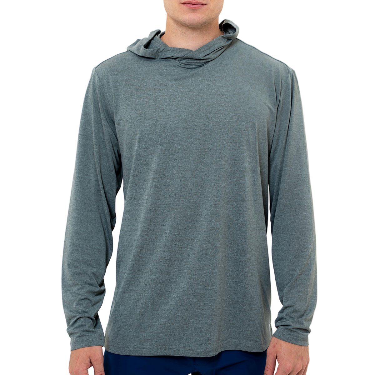 ATLAS UV HOODED SUN SHIRT (HEATHERED GREEN)