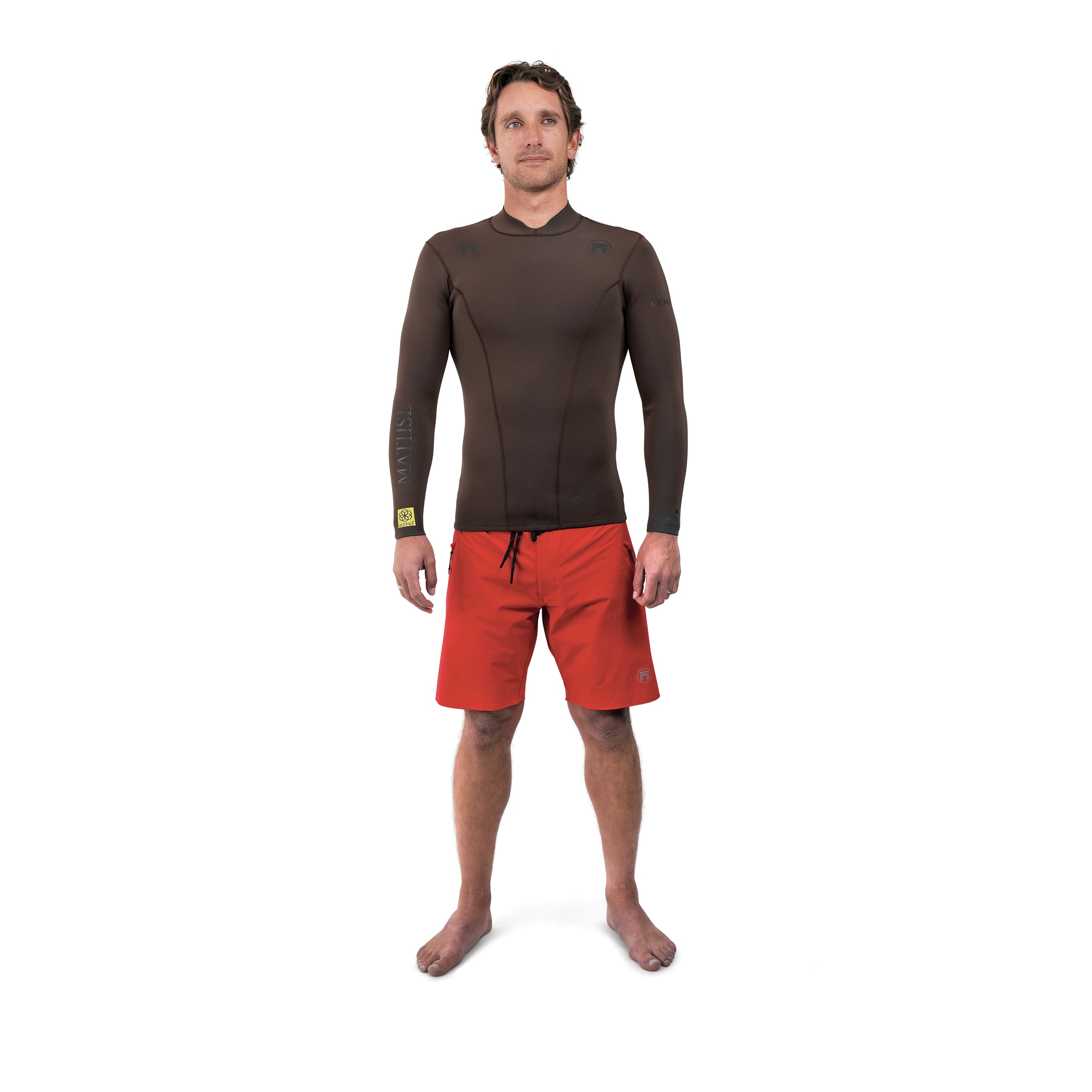 NEMEAN W/ OCENA 2MM JACKET BROWN