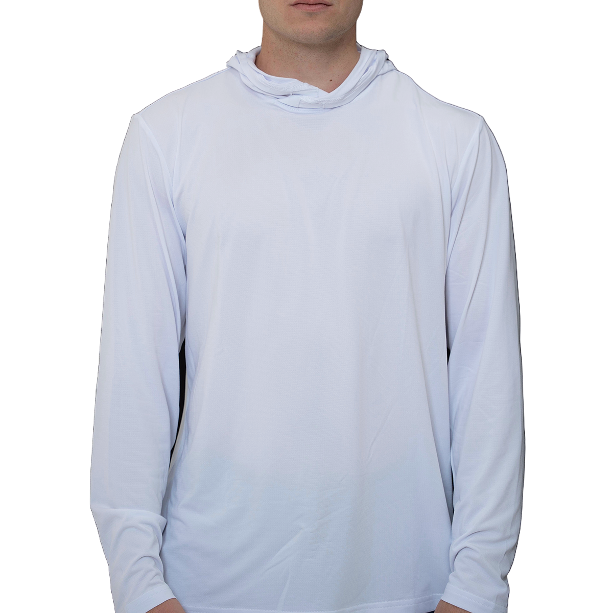 ATLAS UV HOODED SUN SHIRT (WHITE)