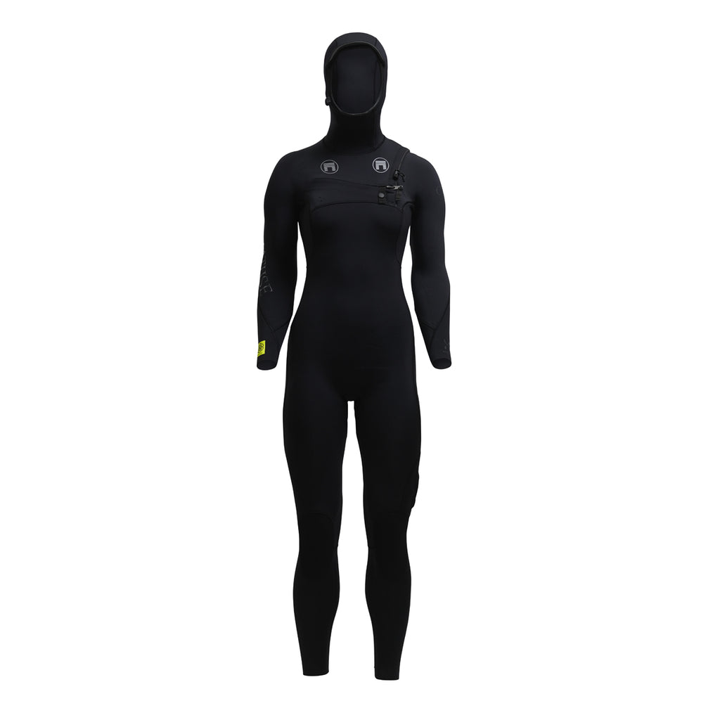 CLIO 5/4MM HOODED CHEST-ZIP