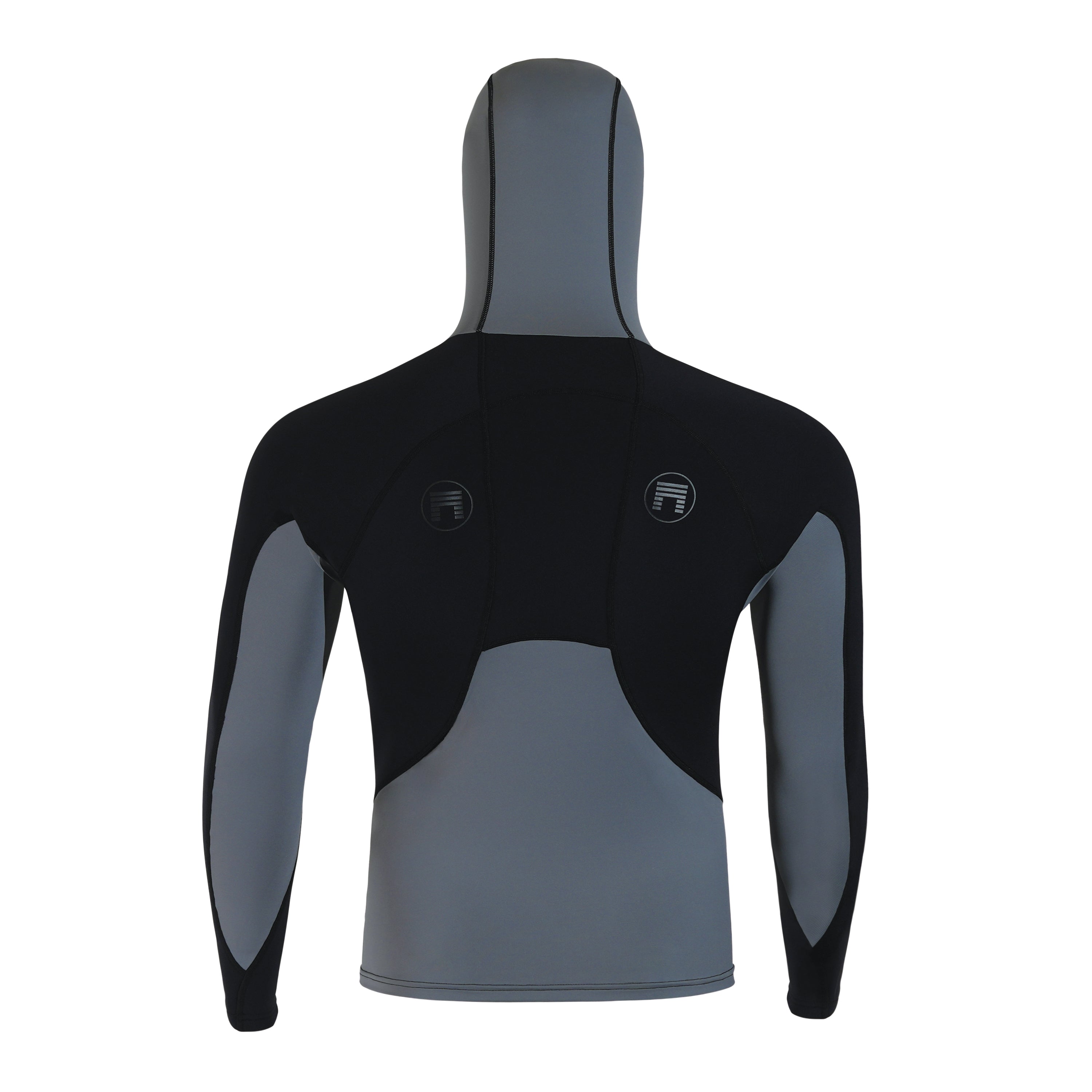 PHILO (+PLUS) OCENA HOODED UV TOP GREY / BLACK