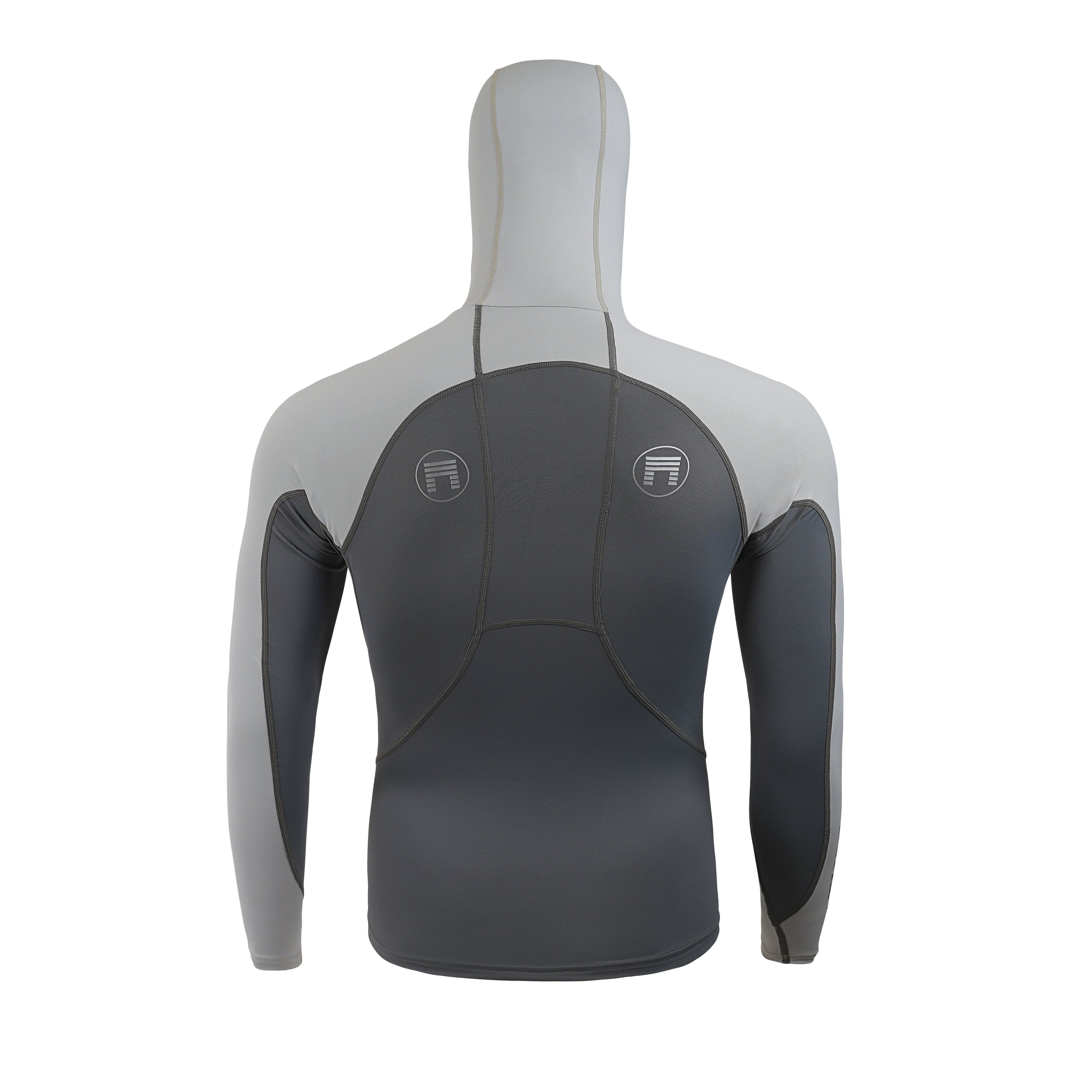 PHILO HOODED UV TOP CHARCLOUD