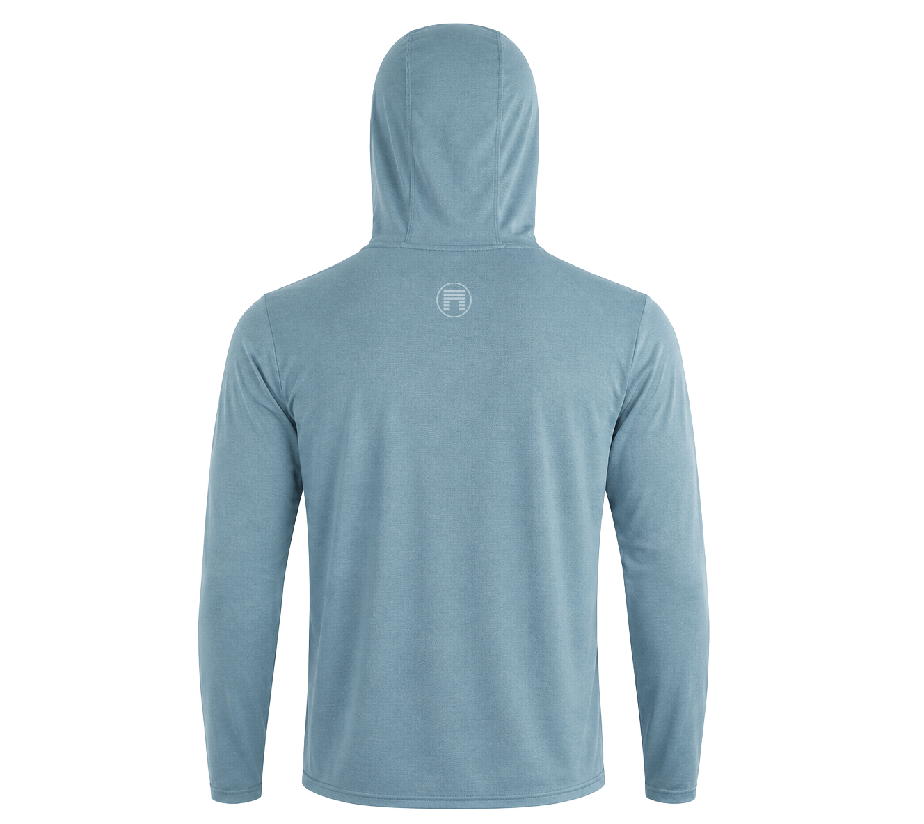 ATLAS UV HOODED SUN SHIRT (HEATHERED BLUE)