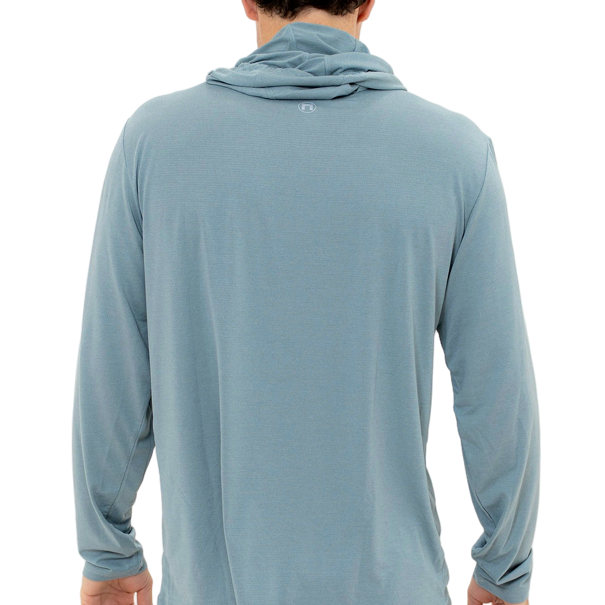 ATLAS UV HOODED SUN SHIRT (HEATHERED BLUE)