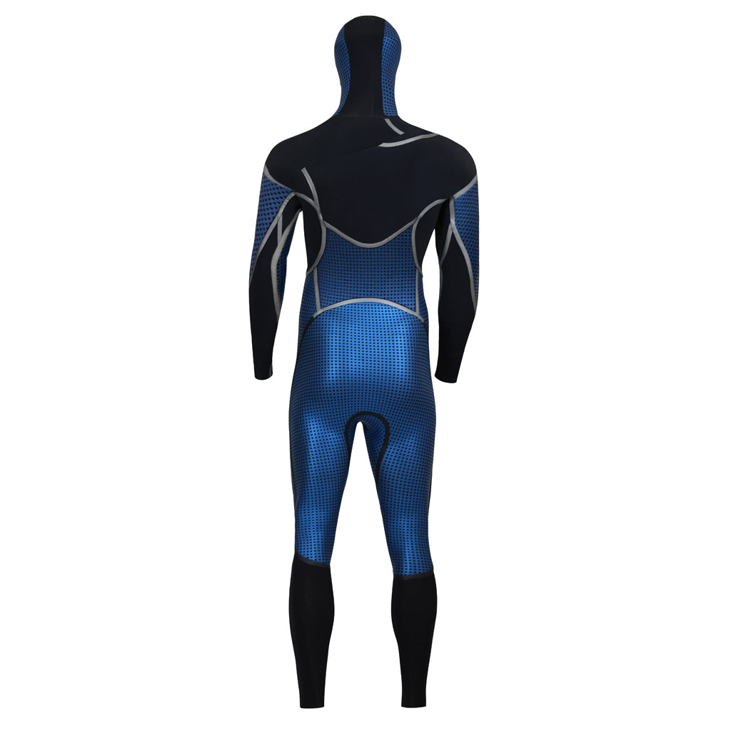 SCIPIO 2.0 HOODED 4/3MM CHEST-ZIP
