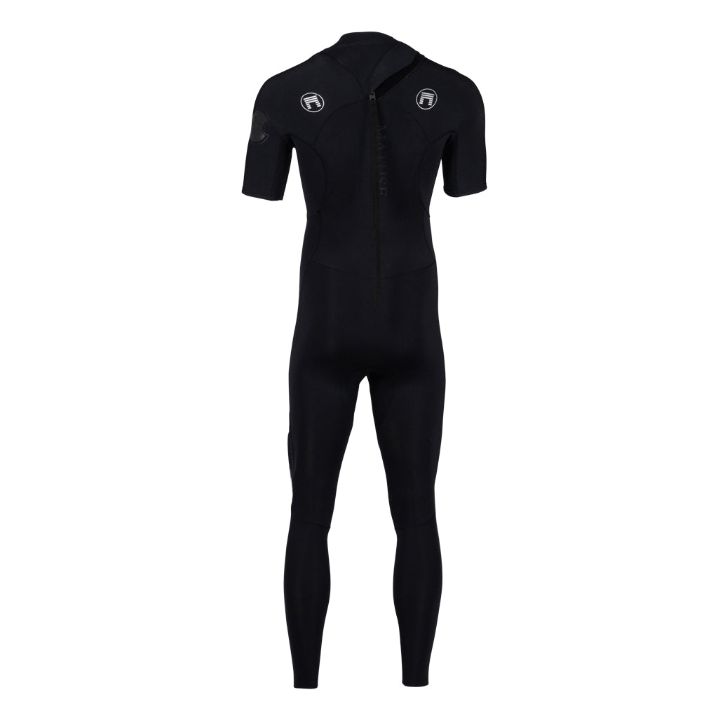 WHS TACTICAL 2MM SHORT SLEEVE FULL BACK-ZIP