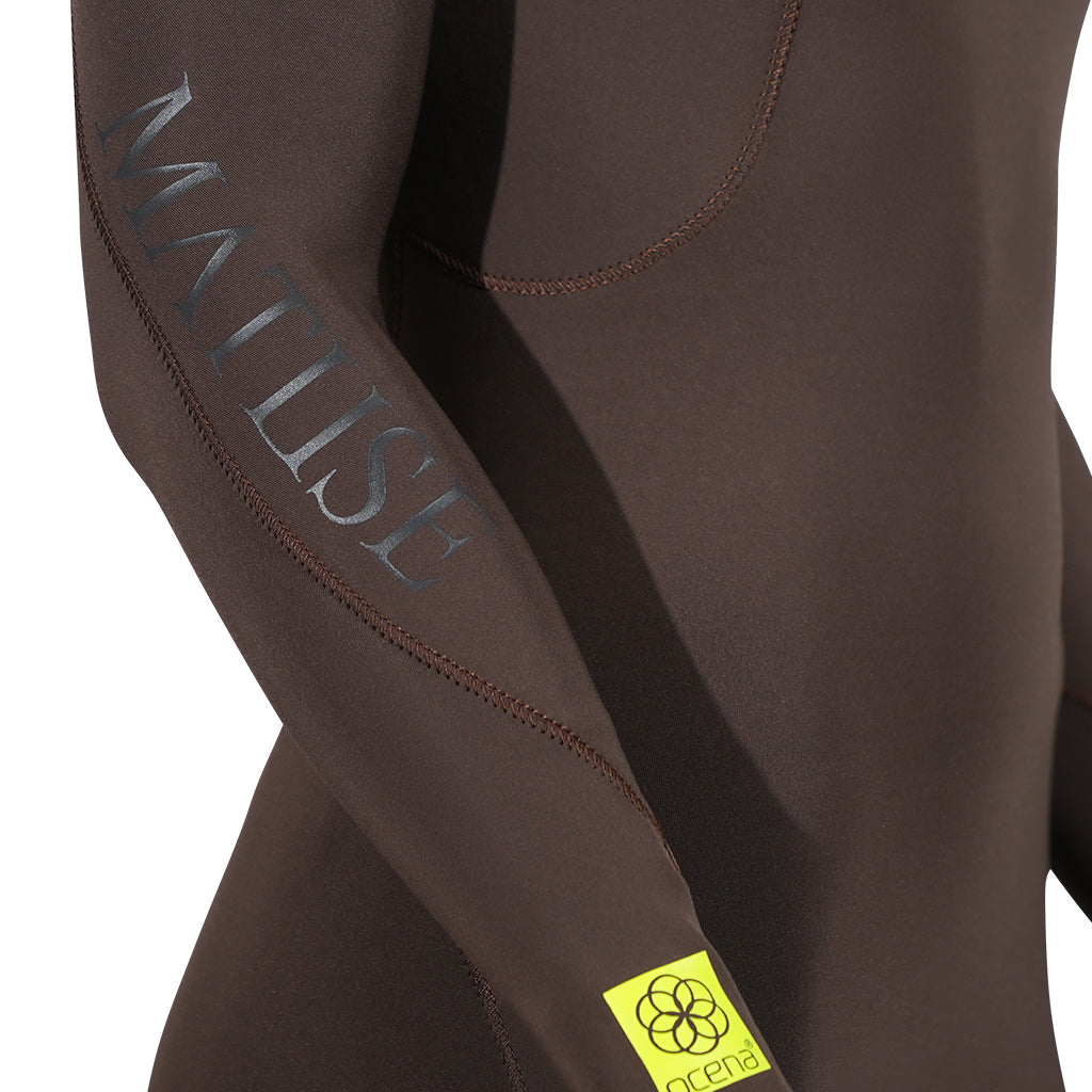 CLIO 2MM OCENA BROWN LONG SLEEVE SPRING CHEST-ZIP