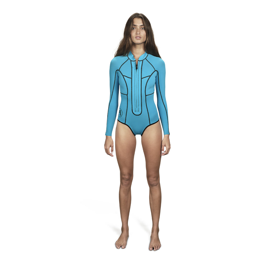 MIRIAM 1.5MM REVERSIBLE LS SPRING GEO-BLUE