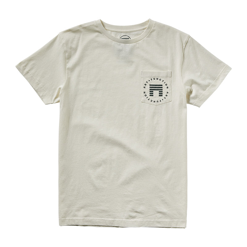 ART + FUNCTION POCKET TEE - OFF WHITE