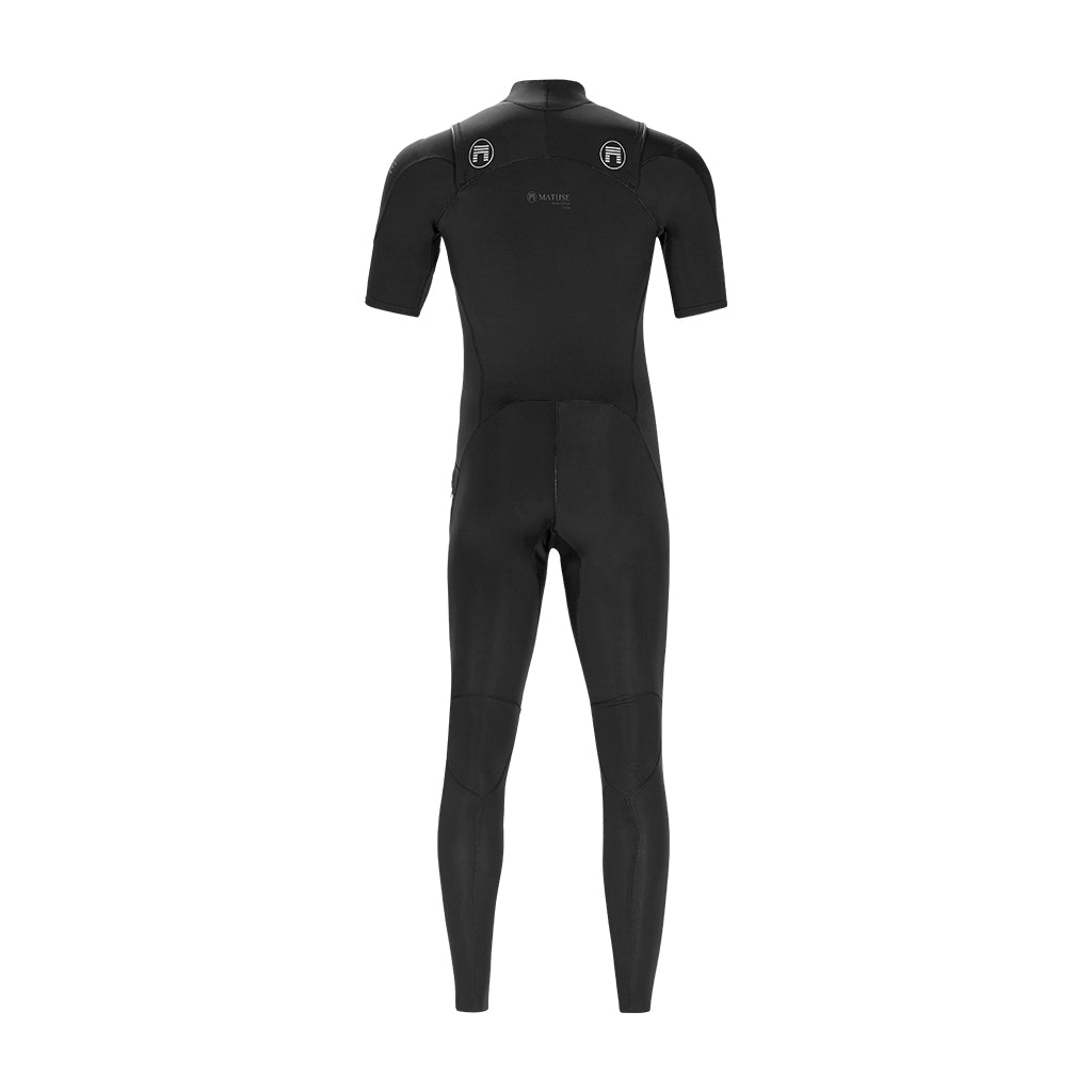 WHS DANTE SHORT SLEEVE FULL 2MM CHEST ZIP