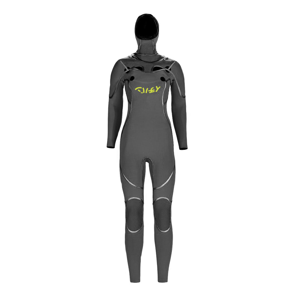 WHS D’ARC HOODED 5/4MM CHEST ZIP