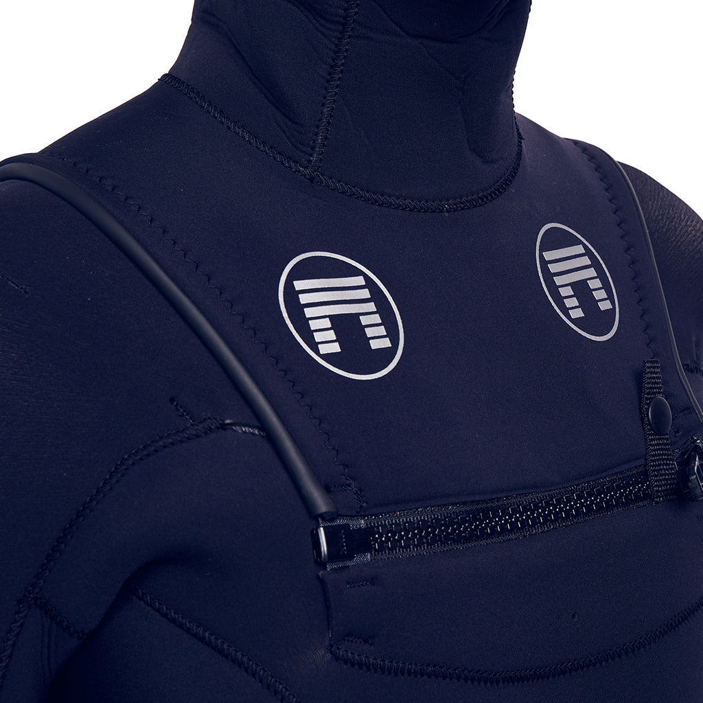 WHS D’ARC HOODED 5/4MM CHEST ZIP