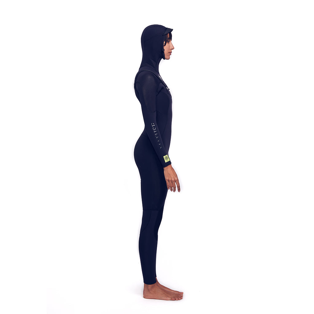 WHS D’ARC HOODED 5/4MM CHEST ZIP