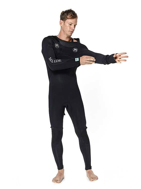 SCIPIO 3MM BACK ZIP